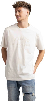 Iceberg 5D Milano Heren T-Shirt Wit Iceberg , White , Heren - Xl,L,M,S