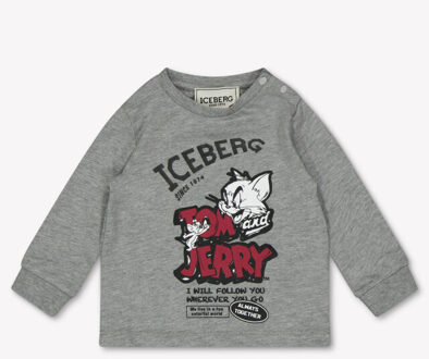 Iceberg Baby jongens t-shirt in Grijs - 74