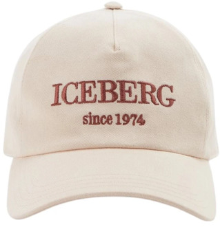 Iceberg Baseballpet met logo Iceberg , Pink , Dames - ONE Size