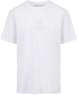 Iceberg Logo T-shirt Iceberg , White , Heren - 2Xl,Xl,L,M,S