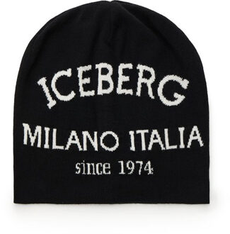 Iceberg Milano beanie Zwart - One size