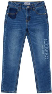 Iceberg Slim-fit Jeans Iceberg , Blue , Heren - W32,W44,W28,W36