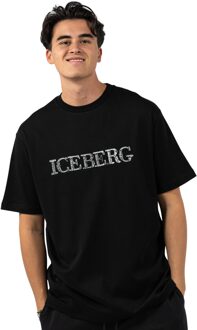 Iceberg T-hirt Zwart - L