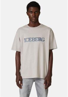 Iceberg T-shirts Grijs - L
