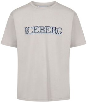 Iceberg T-shirts Grijs - XL