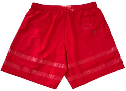 Iceberg Zwemshorts met reflecterende tape-details Rood - L