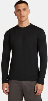 Icebreaker 150 Merinofine Ace Shirt Zwart - L