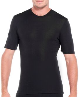 Icebreaker 175 Everyday SS Crewe Heren Thermoshirt - Black - M