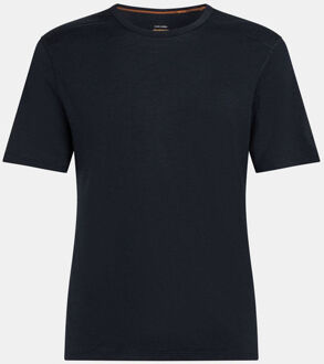 Icebreaker 200 OASIS SS CREW - SHORT SLEEVE - HEREN - BLACK