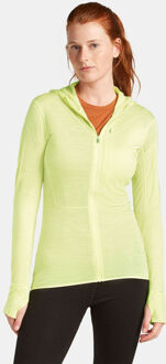 Icebreaker 200 RealFleece Descender LS Zip Vest Dames Geel - M