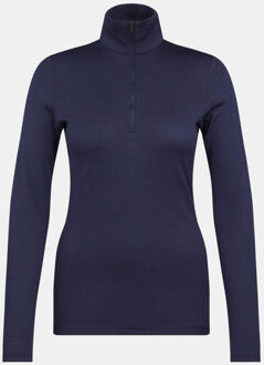 Icebreaker 260 Tech LS Half Zip Dames Blauw