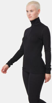 Icebreaker 260 Tech Ls Half Zip Zwart - XL