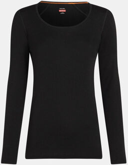 Icebreaker 260 Tech LS Scoop Dames Zwart - M