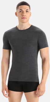 Icebreaker Anatomica S/S Crewe T-Shirt Grijs - M