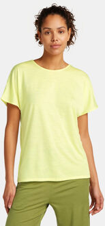 Icebreaker Drayden Reversible Ss Tee Geel - L