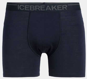 Icebreaker M Anatomica Boxers Blauw - L