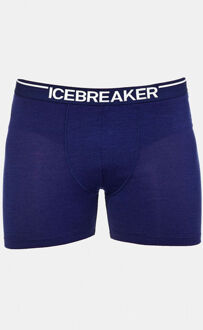Icebreaker M Anatomica Boxers Blauw - L
