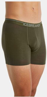 Icebreaker M Anatomica Boxers Groen - S