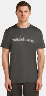 Icebreaker Merino 150 Tech Lite Massif Tee Grijs - XL