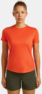 Icebreaker Sphere III SS Tee Shirt Dames Rood - M
