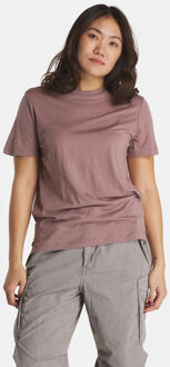 Icebreaker Tech Lite III Relaxed T-Shirt Dames Paars - XS
