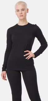 Icebreaker Wmns 200 Oasis LS Crewe Black - M