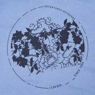 Icepeak Dames Icepeak Burnham Performance T-shirt in blauw - maat M