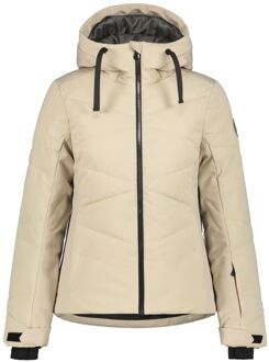 Icepeak Ellwangen Ski Jas Dames L/40 Beige