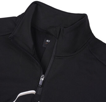 Icepeak lavonia jr skipully met rits jongens - Zwart - 140