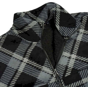 Icepeak marengo fleece sweater met rits heren - - maat XL Zwart