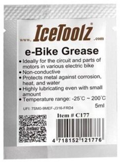 Icetoolz Icetoolz 240c177 E-bike Motor Onderdelen Vet 5ml