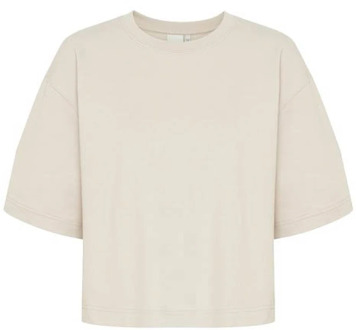 ICHI Zilvergrijze Sweater | Freewear Ichi , Gray , Dames - 2Xl,Xl,L,M,S