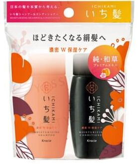 Ichikami Moisturizing Shampoo & Conditioner Set 40ml + 40g