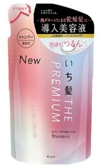 Ichikami The Premium Extra Damage Care Shampoo Silky Smooth - 340ml Refill