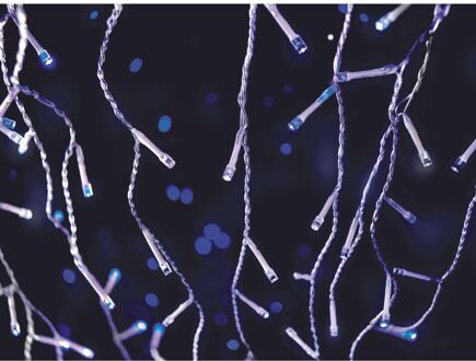 Icicle Lights Waterval Lichtsnoer - 180 Led's - Wit - 1,2m - Binnen & Buiten