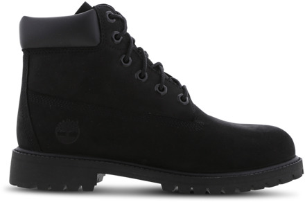 Icon 6-Inch Premium Boot Junior Black Nubuck