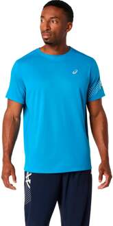 Icon Hardloopshirt Heren-blauw, beige - M