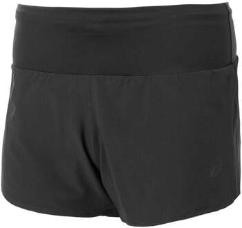 Icon short  Sportbroek - Maat L  - Vrouwen - Zwart/Rood