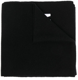 Icon sjaal van wol met logo 200 x 25 cm Zwart - 1 maat