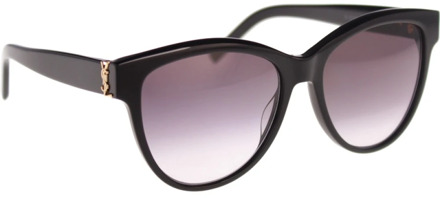 Iconische zonnebril voor vrouwen Saint Laurent , Black , Dames - 55 MM