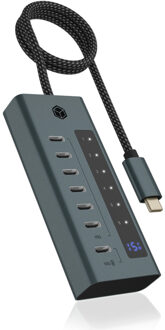 ICY BOX 7-Port USB 3.2 Gen 2 Type-C Hub USB-hub