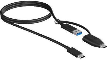 ICY BOX IB-CB034 USB-C > USB-A en USB-C Kabel