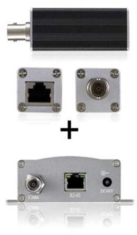ICY BOX IB-CX110-100-Kit RJ45BNC Transmitter