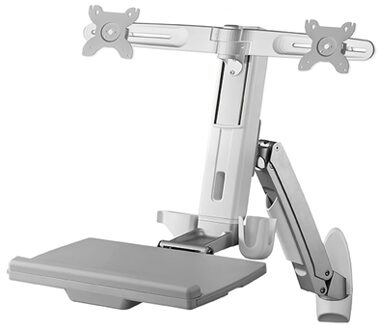 ICY BOX IB-MS600-W2 61 cm (24'') Grijs, Wit