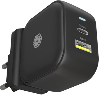 ICY BOX IB-PS106-PD 2-port wall charger with USB Power Delivery Oplader