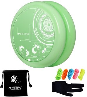 Icyoyo D3-DAWN Ster Patroon Abs Professionele Yoyo Bal Spin Klassieke Speelgoed Voor Kinderen groen