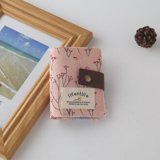 Id Credit Card Portemonnee Creatieve Vintage Cash Houder Organizer Case Box Kaarten Pack Goedkope Business Credit Kaarthouder Pakket roze