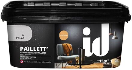 ID Glitterverf Paillett' Polar 2l