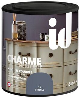 ID Krijtverf Effect Charme Meubels Pruisisch Blauw 500ml