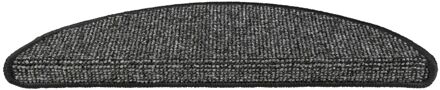 ID Trapmat Madrid - Antraciet - 17x56cm - Polypropyleen - 16 Stuks